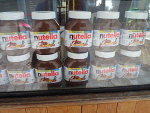 Nutella - it's everywhere!
